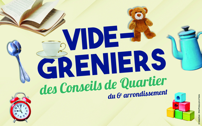 Affiche pour le vide-greniers 2024