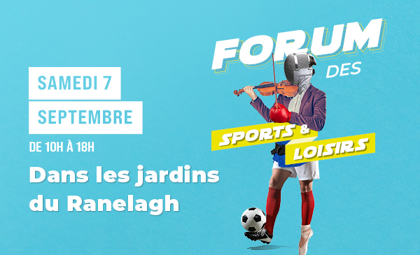 visuel du forum des sports 2024