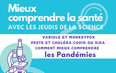 Affiche d'une conférence dans le cadre du cycle « Mieux comprendre la santé »