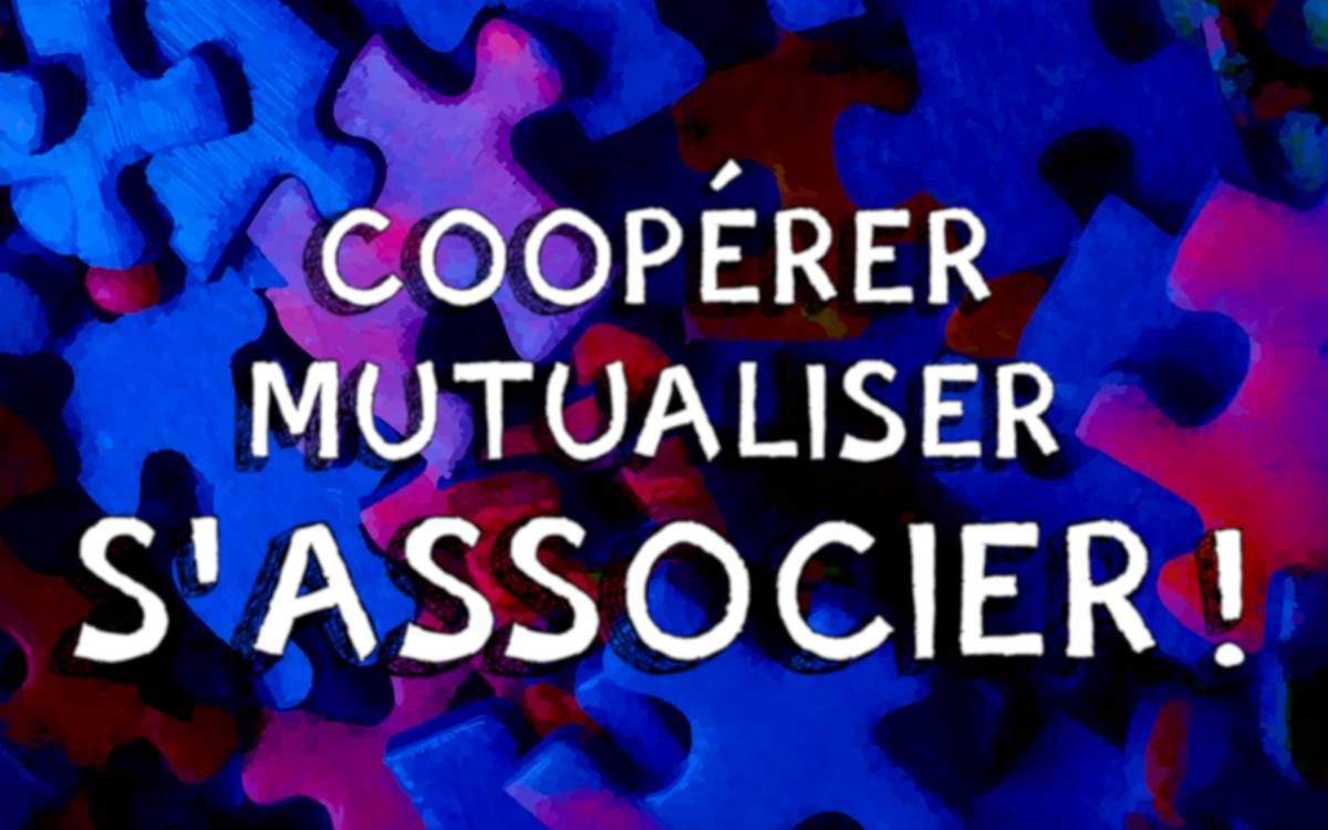 Mots-clés de la thématique sur un fond figurant un puzzle coloré
