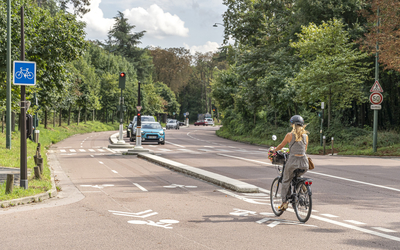 Piste cyclable avenue de Nogent