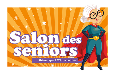 Visuel du salon des seniors 2024