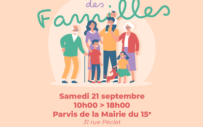 Découvrez le visuel de la fête des familles