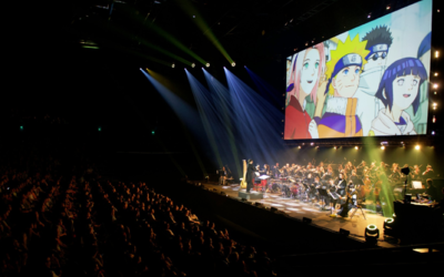 Projection de Naruto avec orchestre symphonique. 