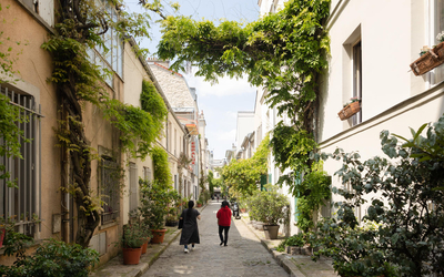 Vue sur la rue des Thermopyles (2023)