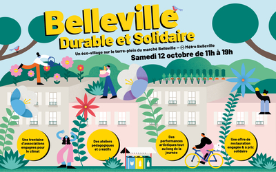 Illustration de Belleville Durable et Solidaire 2024