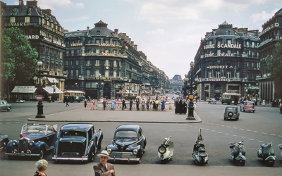 photo de la place de l'opéra