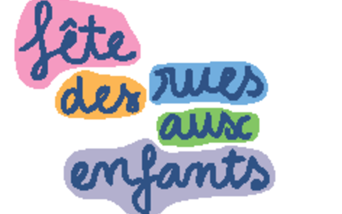 Logo de la fêtes des rues aux enfants