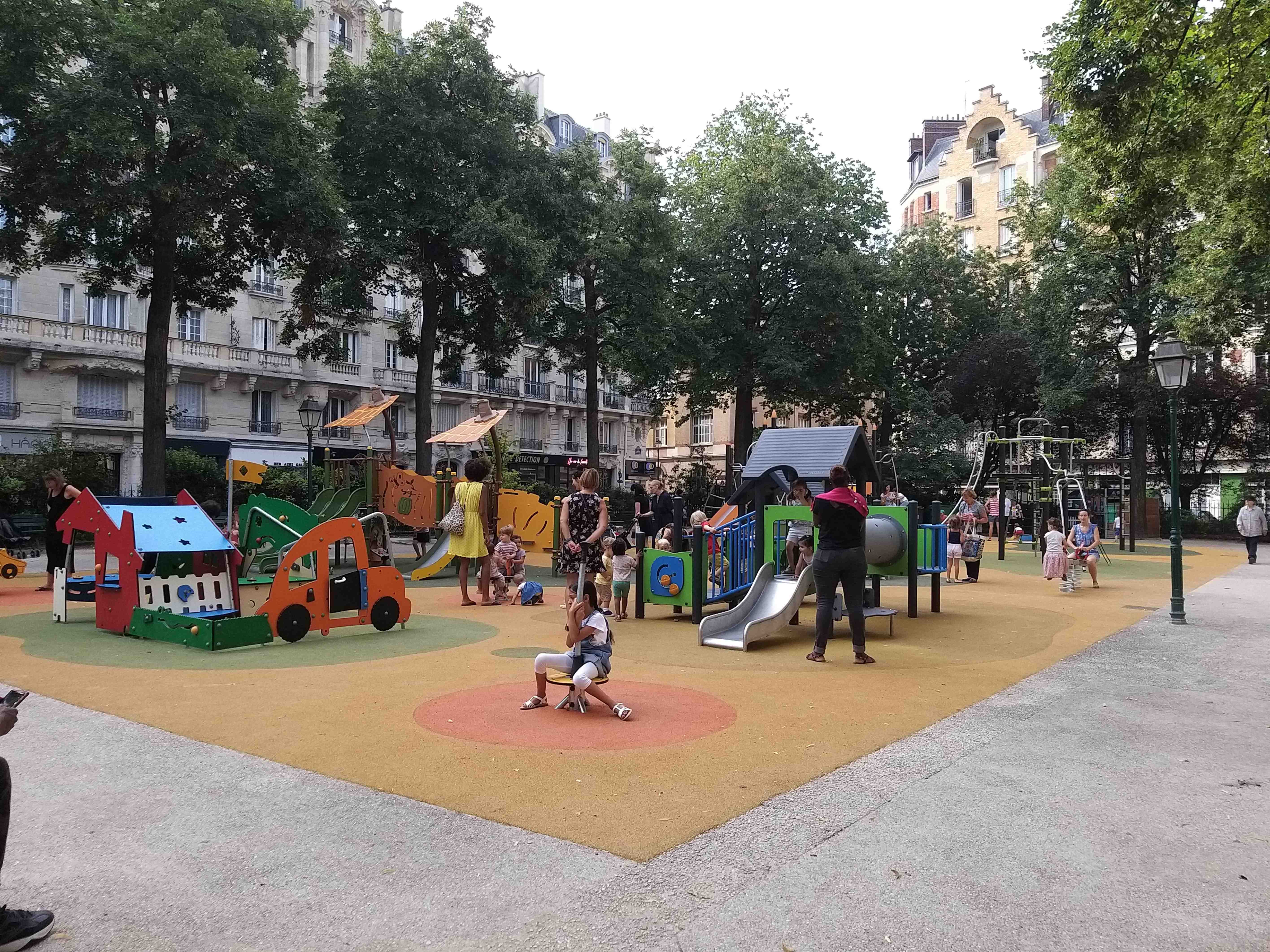 Le Budget Participatif a permis la rénovation et la mise en accessibilité du square Trousseau, dans le 12e arrondissement. 