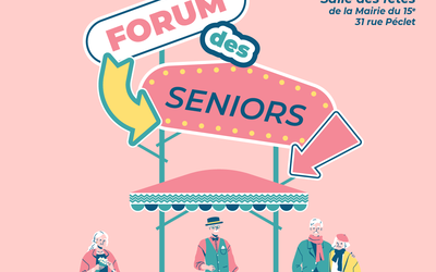 flyers forum des seniors en mairie du 15e