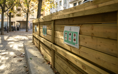 Un Biocomposteur, impasse des Patriarches, dans le 5e