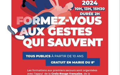 affiche mairie du 8e