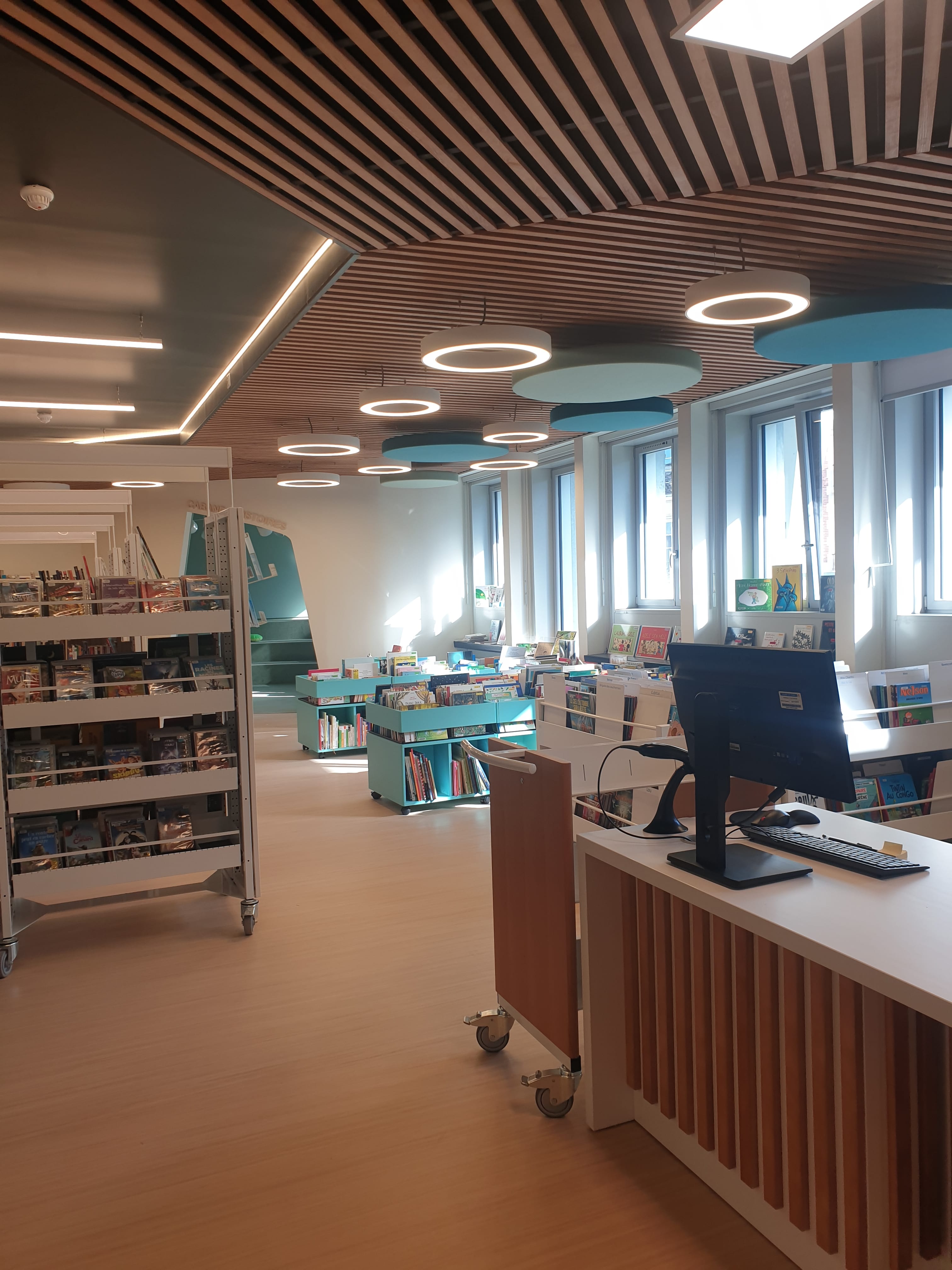 bibliothèque des Batignolles