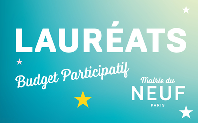 Encart Lauréats Budget participatif - mairie du 9