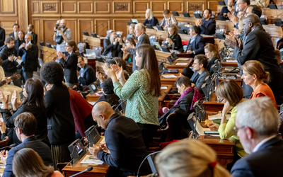 Remise des médailles de la Ville