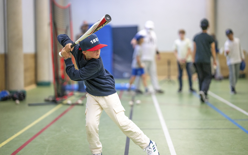 Entrainement du Stade français baseball