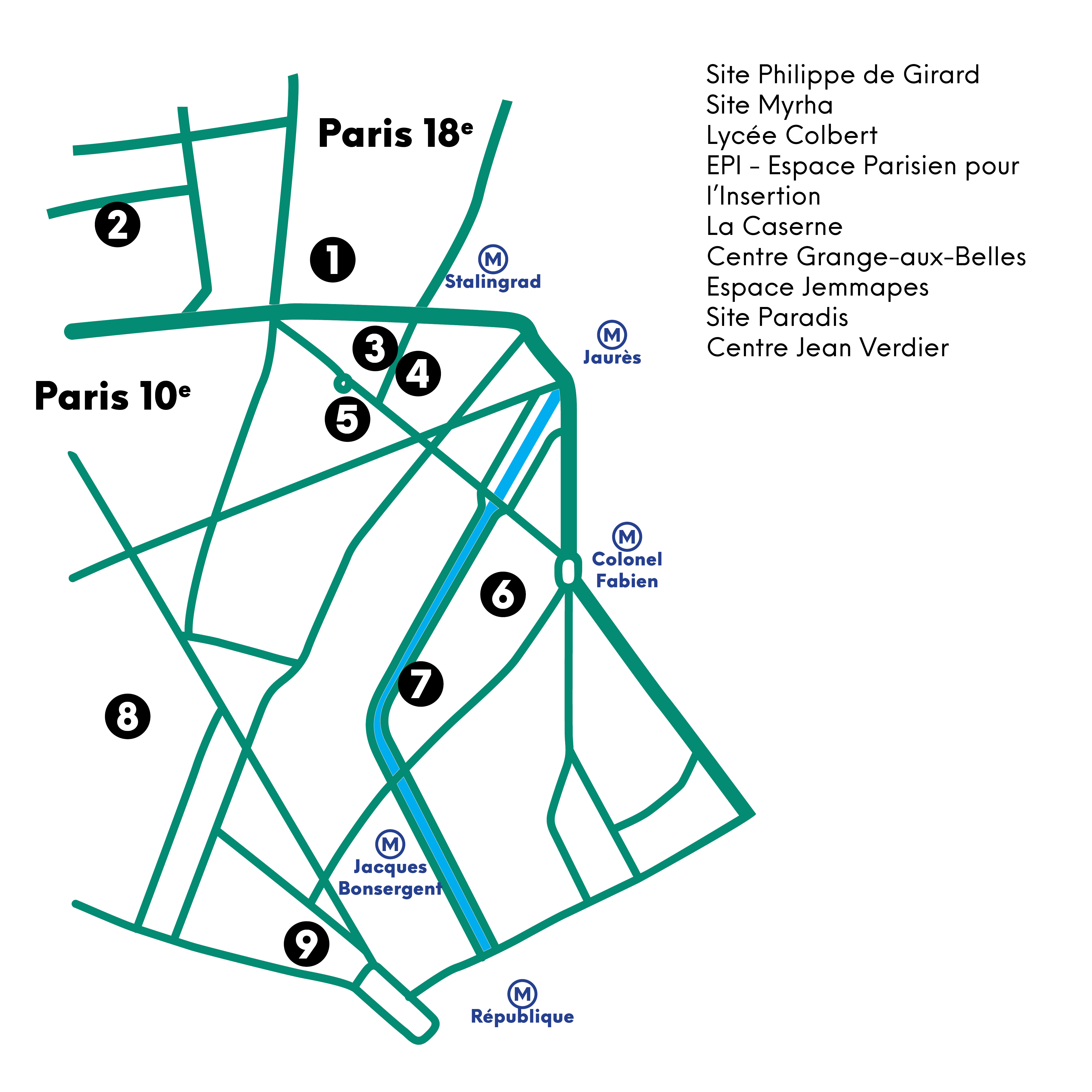 carte des relocalisations