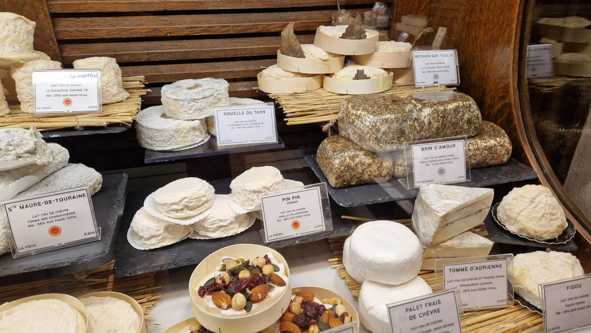 étal de fromagerie