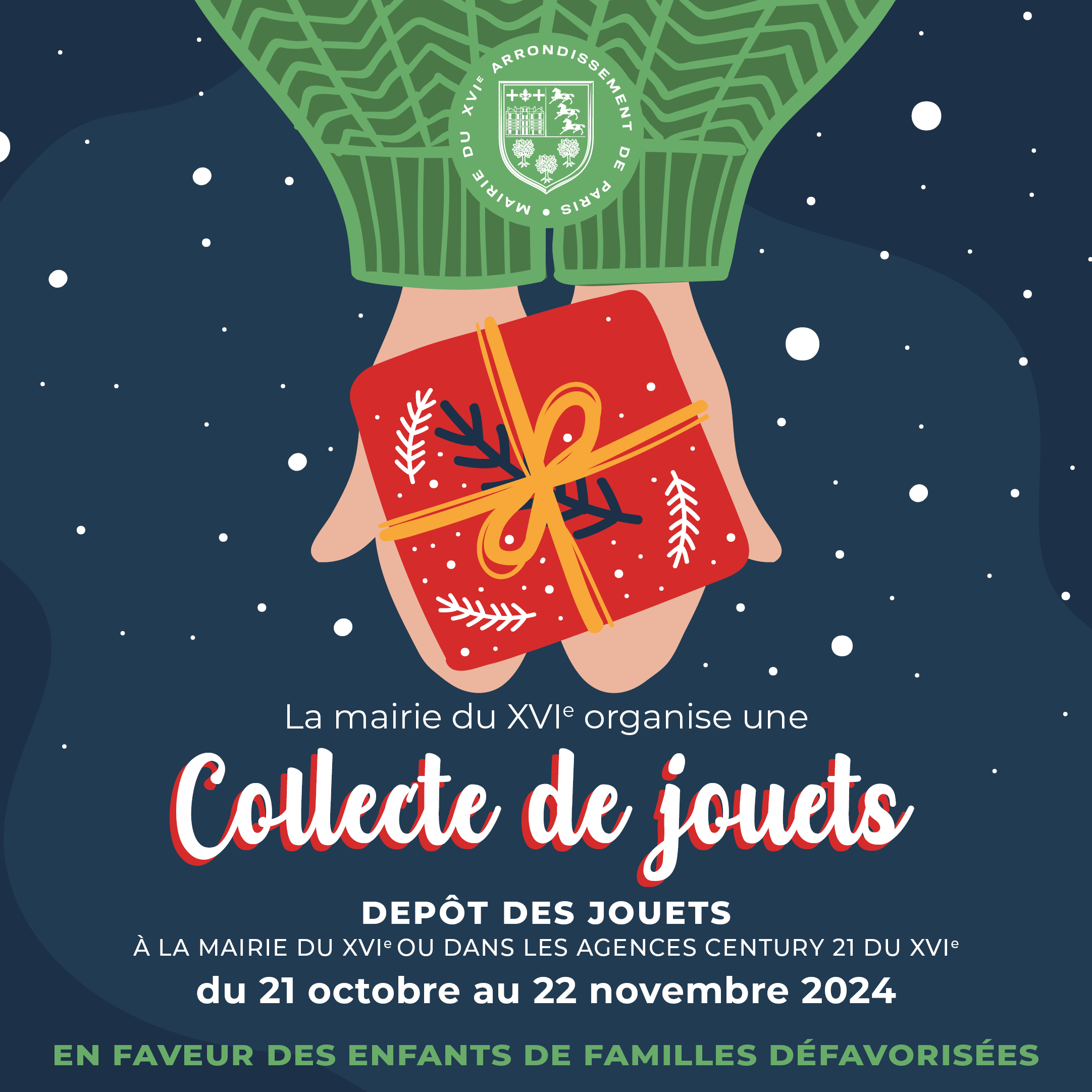 collecte de jouets de Noël