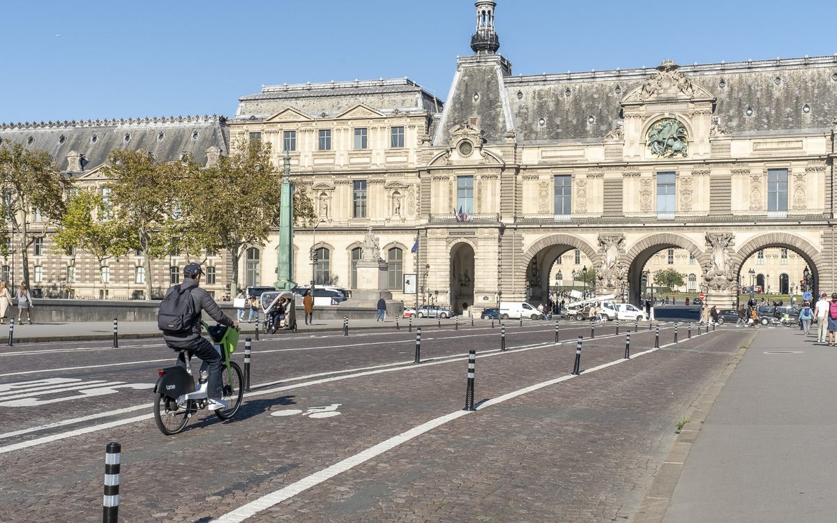 Piste cyclable Piste cyclable Pont du Carrousel