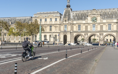 Piste cyclable Piste cyclable Pont du Carrousel 