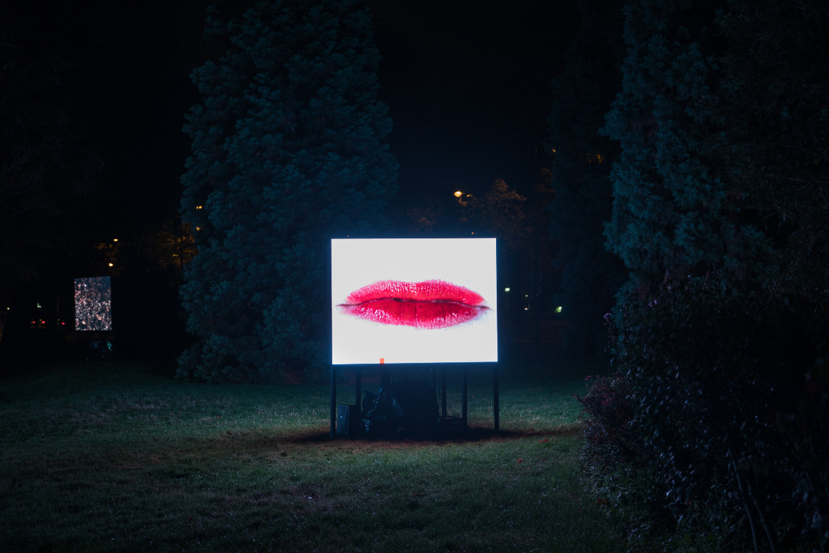  My Fears, 2015, 4’22 de Agnès Guillaume présente quatre vidéos (My Fears, My Nights, My Thougts, My Roots) dans le jardin des abords du Petit Palais – Musée des Beaux-Arts de la Ville de Paris. Le public découvre la multiplicité et l’incertitude de la condition humaine, dans une lente déambulation.