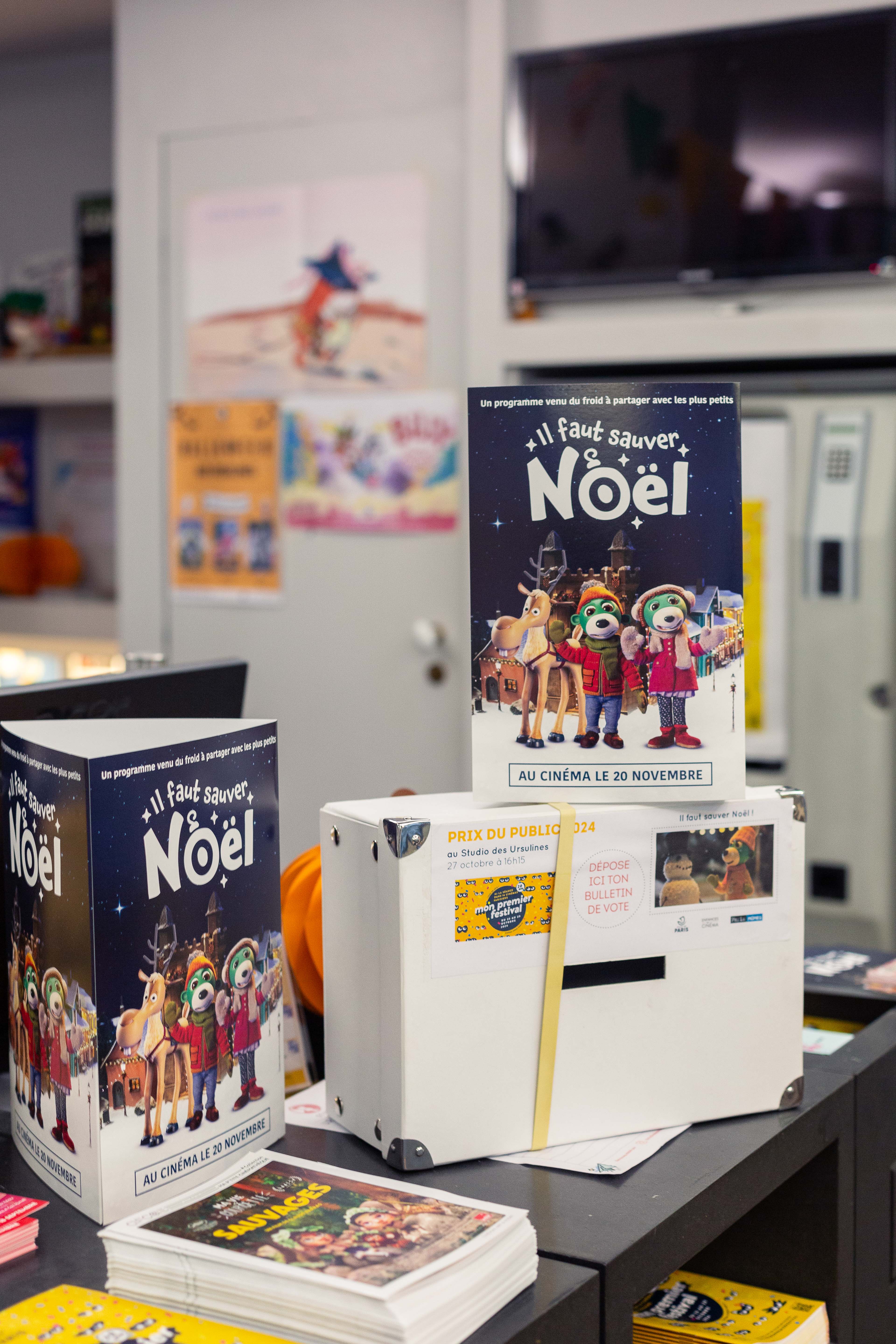Séance du programme "Il faut sauver Noël" 