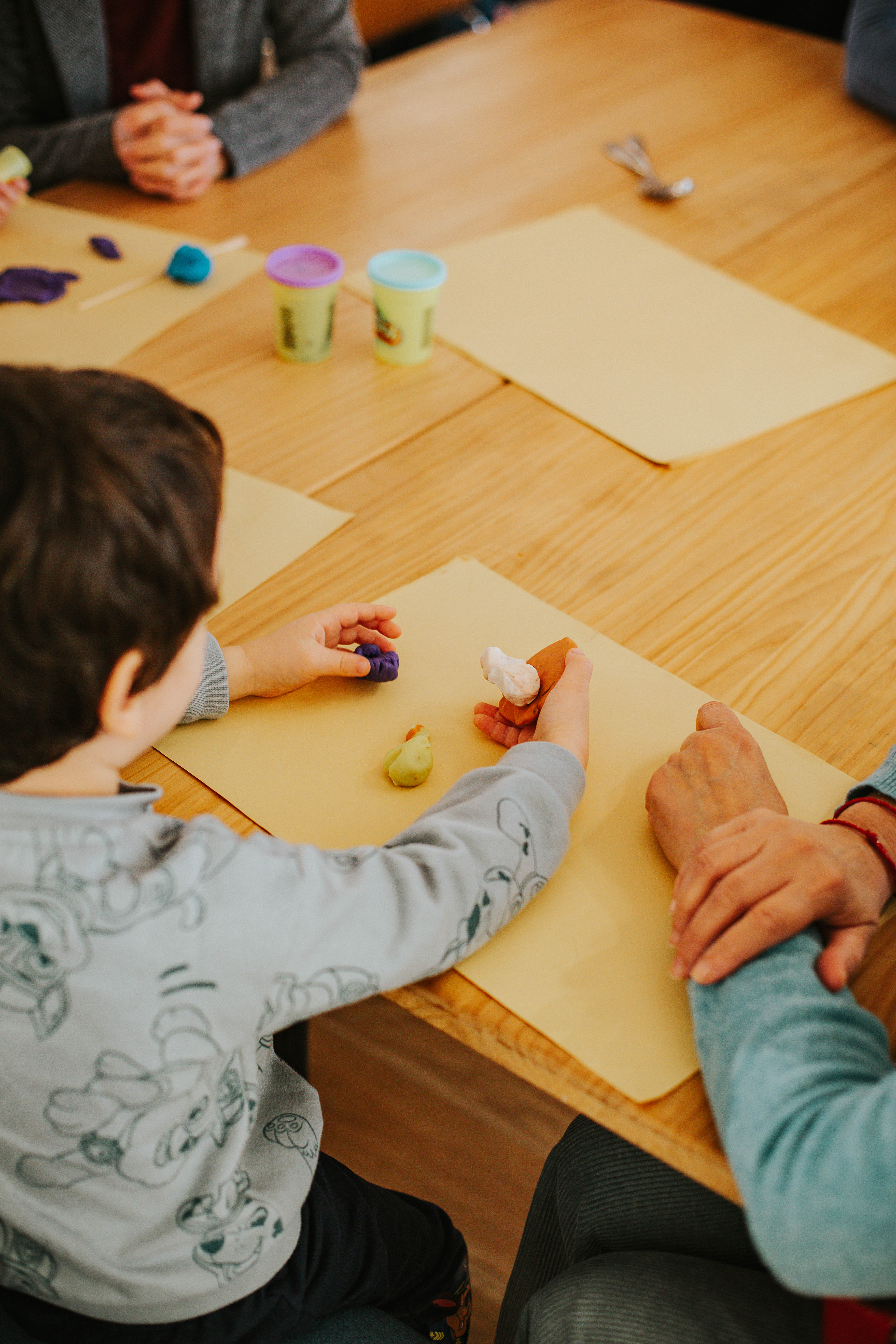 Atelier pâte à modeler 