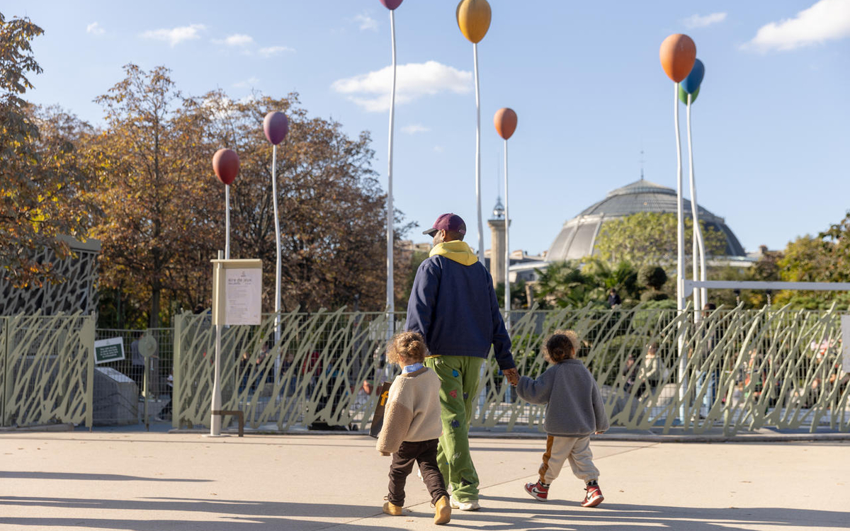 Famille au Jardin Nelson Mandela