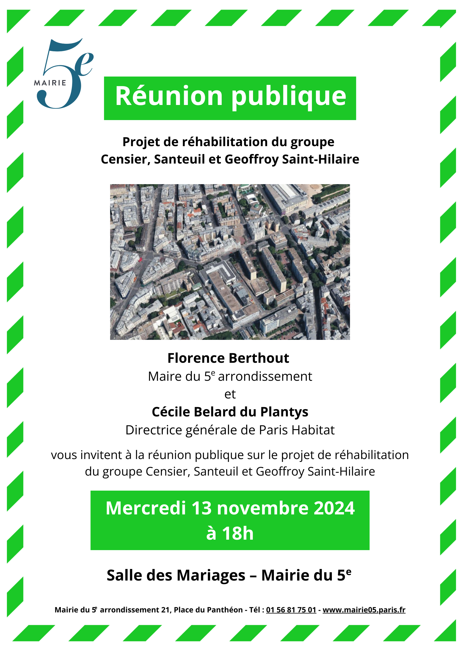 Affiche de travaux