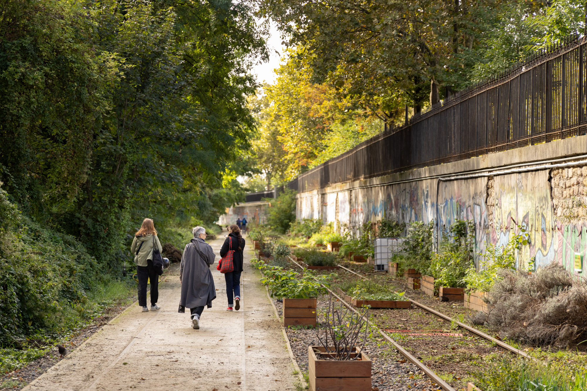 Jardin des traverses