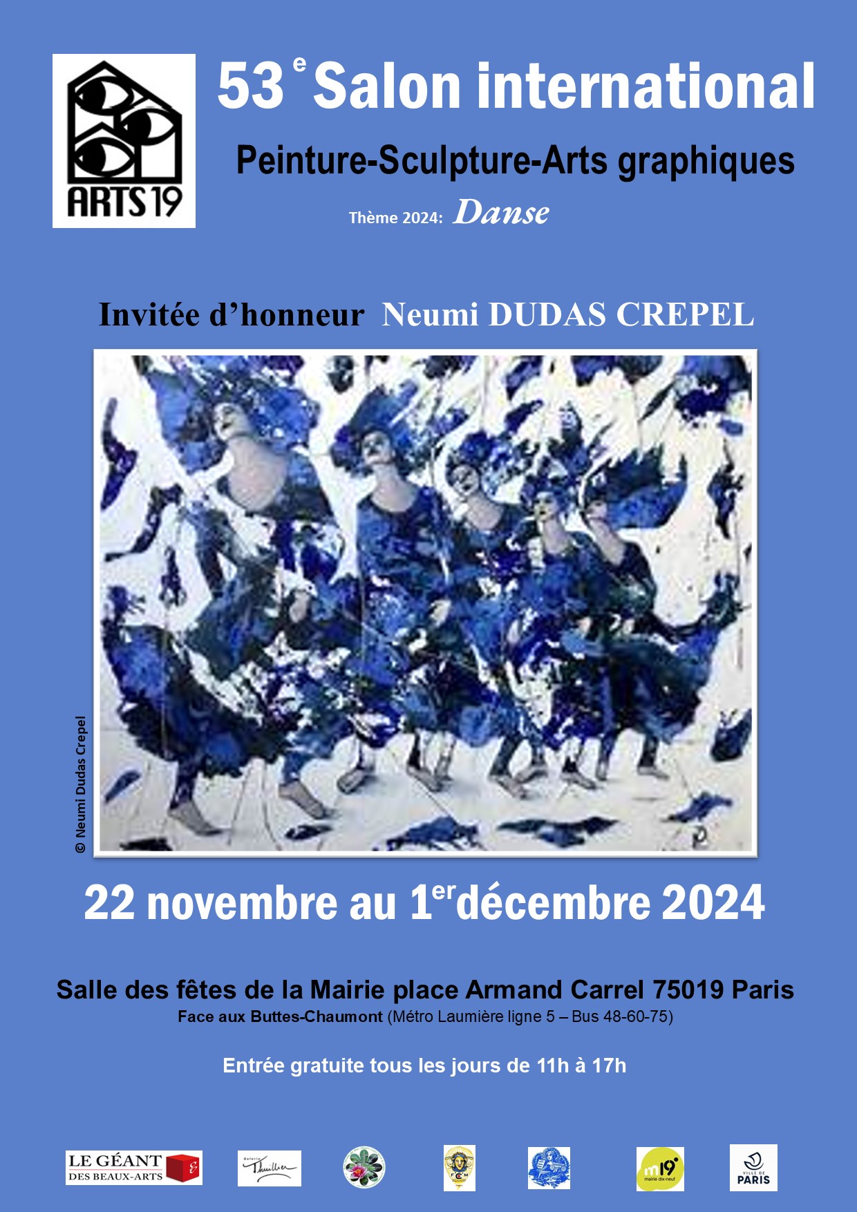 affiche salon arts19