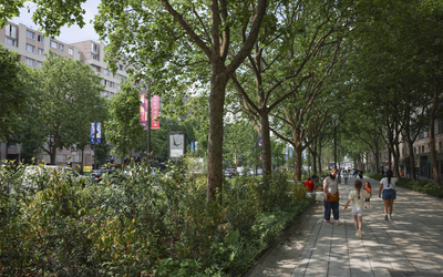 La rue de la Chapelle réaménagée