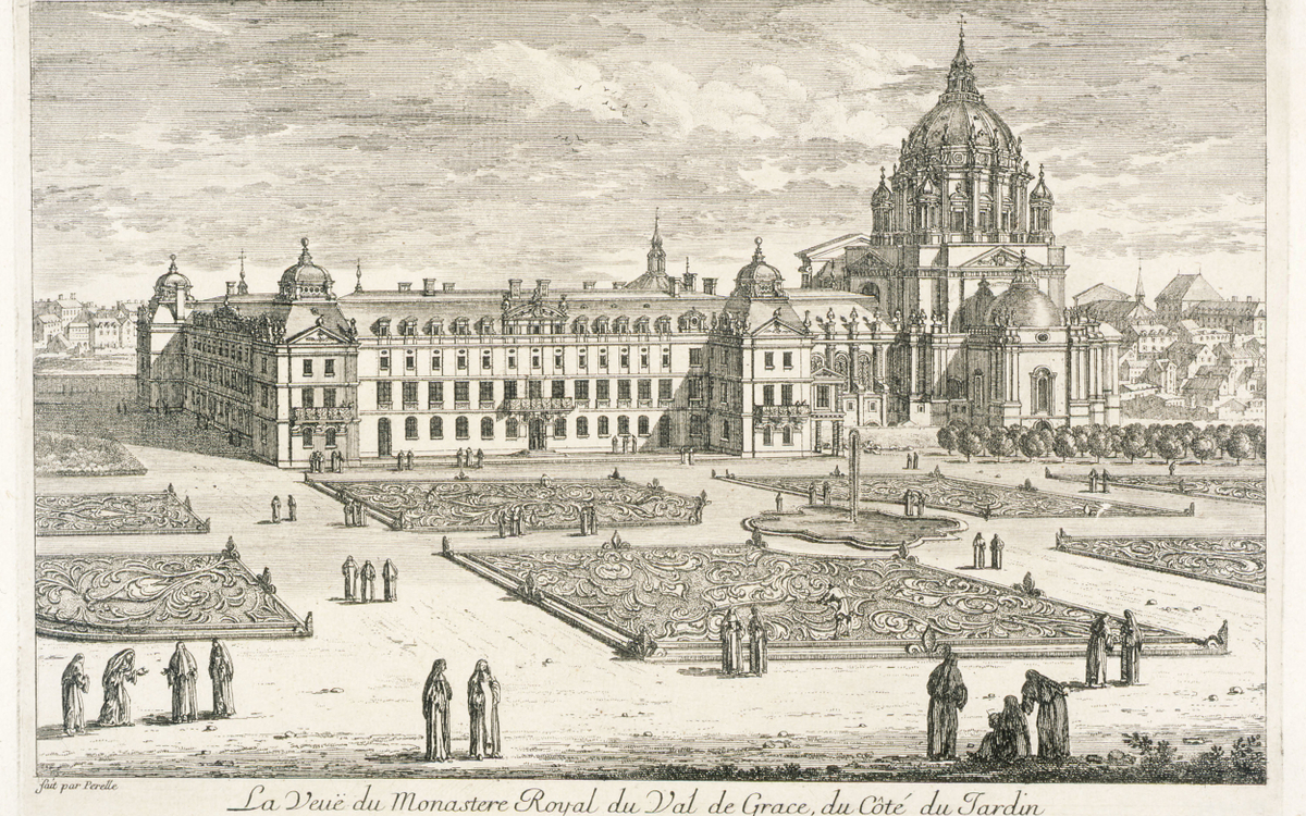 Gravure ancienne du val de grâce