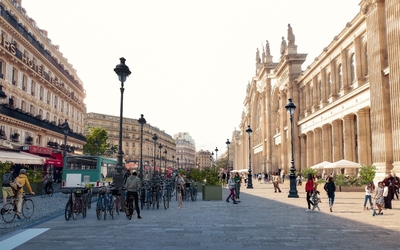 visuel du photomontage parvis Gare du Nord