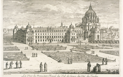 Gravure ancienne du val de grâce