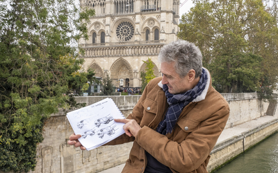 Portrait de Pascal Larsonneur, sculpteur 