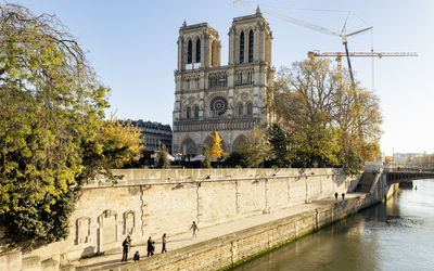 Notre-Dame de Paris rénovée.