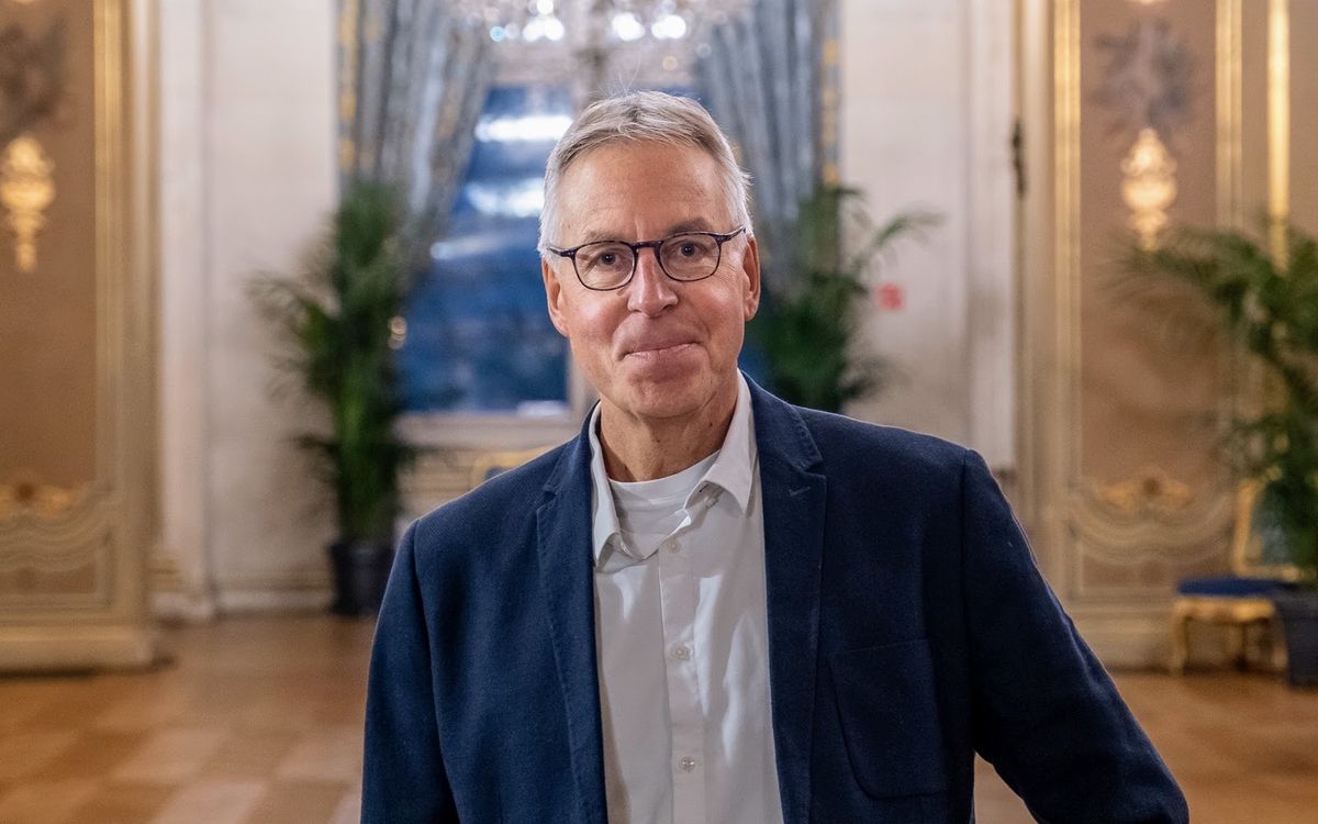 Jürgen en portrait, dans l'Hôtel de Ville