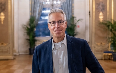 Jürgen en portrait, dans l'Hôtel de Ville