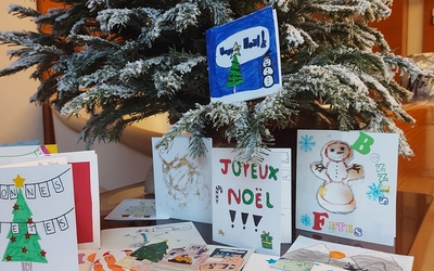 Dessins d'enfants pour Noël