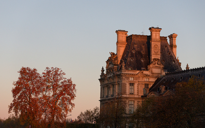 Lever de soleil sur la capitale.