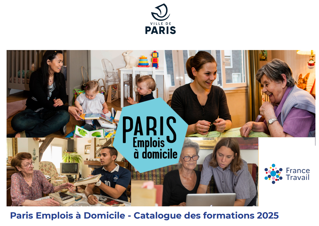 Catalogue des formations Paris Emplois à domicile 2025