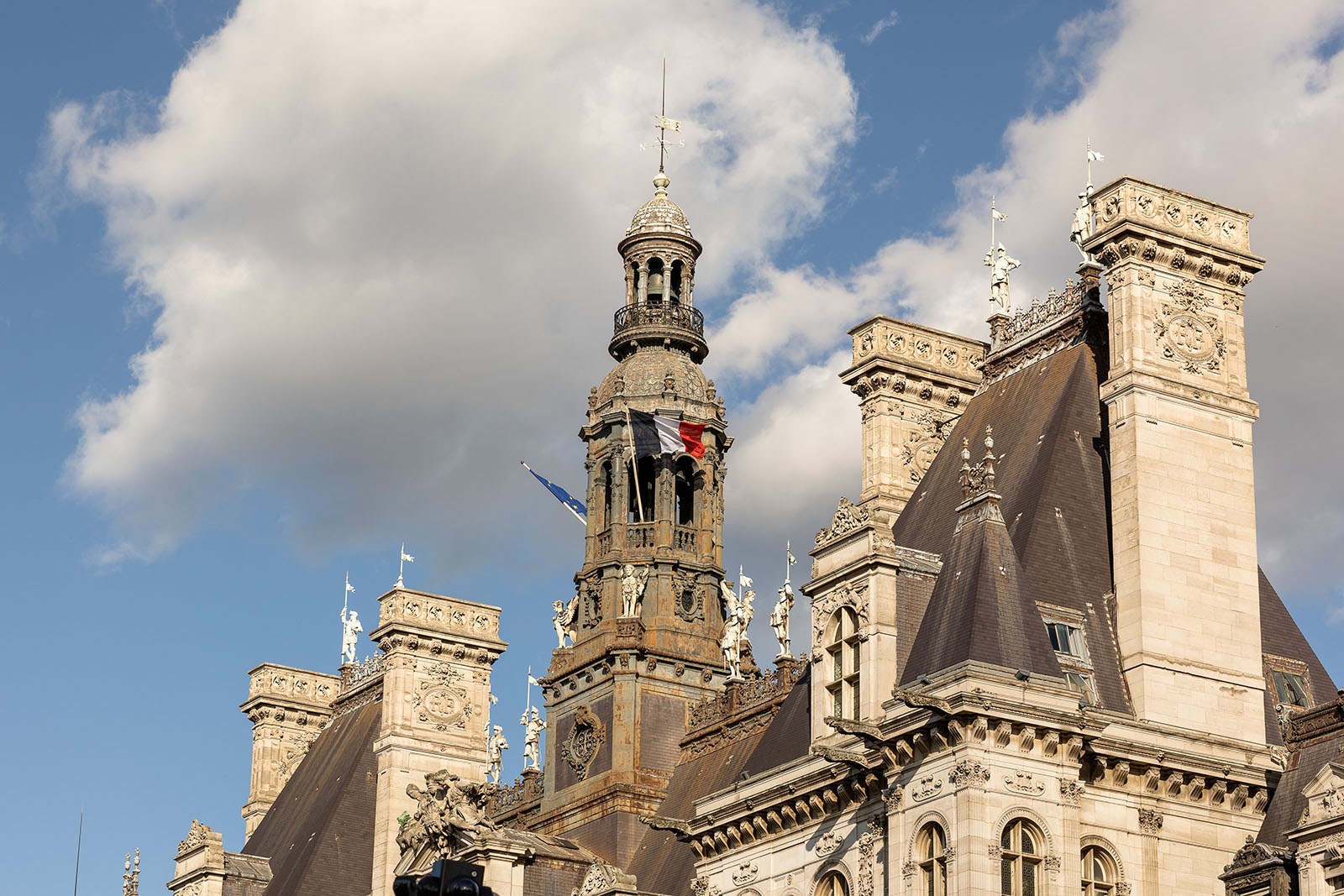 Campanile de l'Hôtel de Ville par Victor Baltard