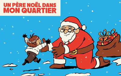 Illustration d'un Père Noël