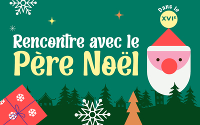 Visuel de rencontre avec le Père Noël