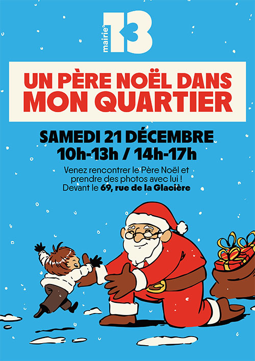 Illustration d'un Père Noël