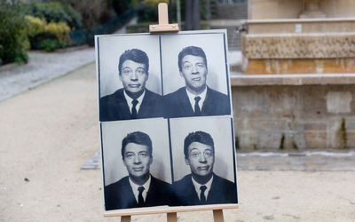 Inauguration de la promenade du "Rien n'est simple" en hommage à Sempé, dans le 6e