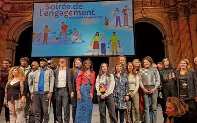 Lauréats du LABEL ASSO lors de la soirée de l'engagement du 3 décembre 