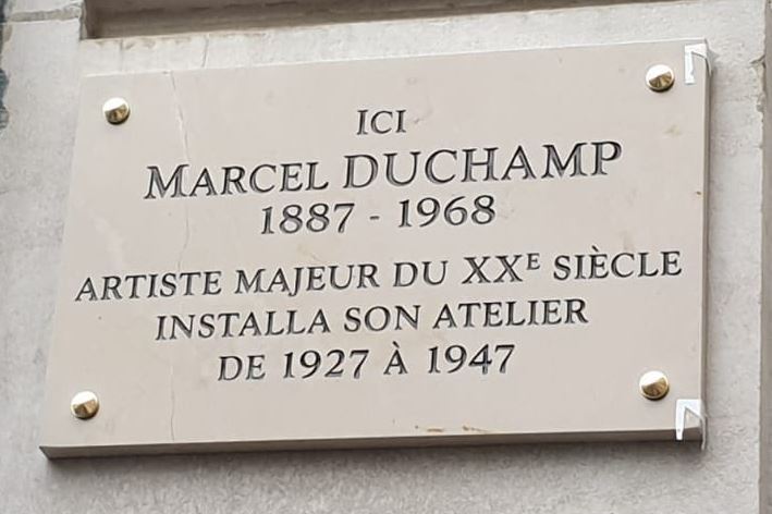 Ici ,Marcel Duchamp, artiste majeur du XXe siècle installa son atelier de 1927 à 1947